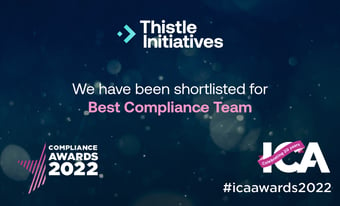 Thistle Initiatives has been shortlisted in the 2022 ICA Compliance Awards