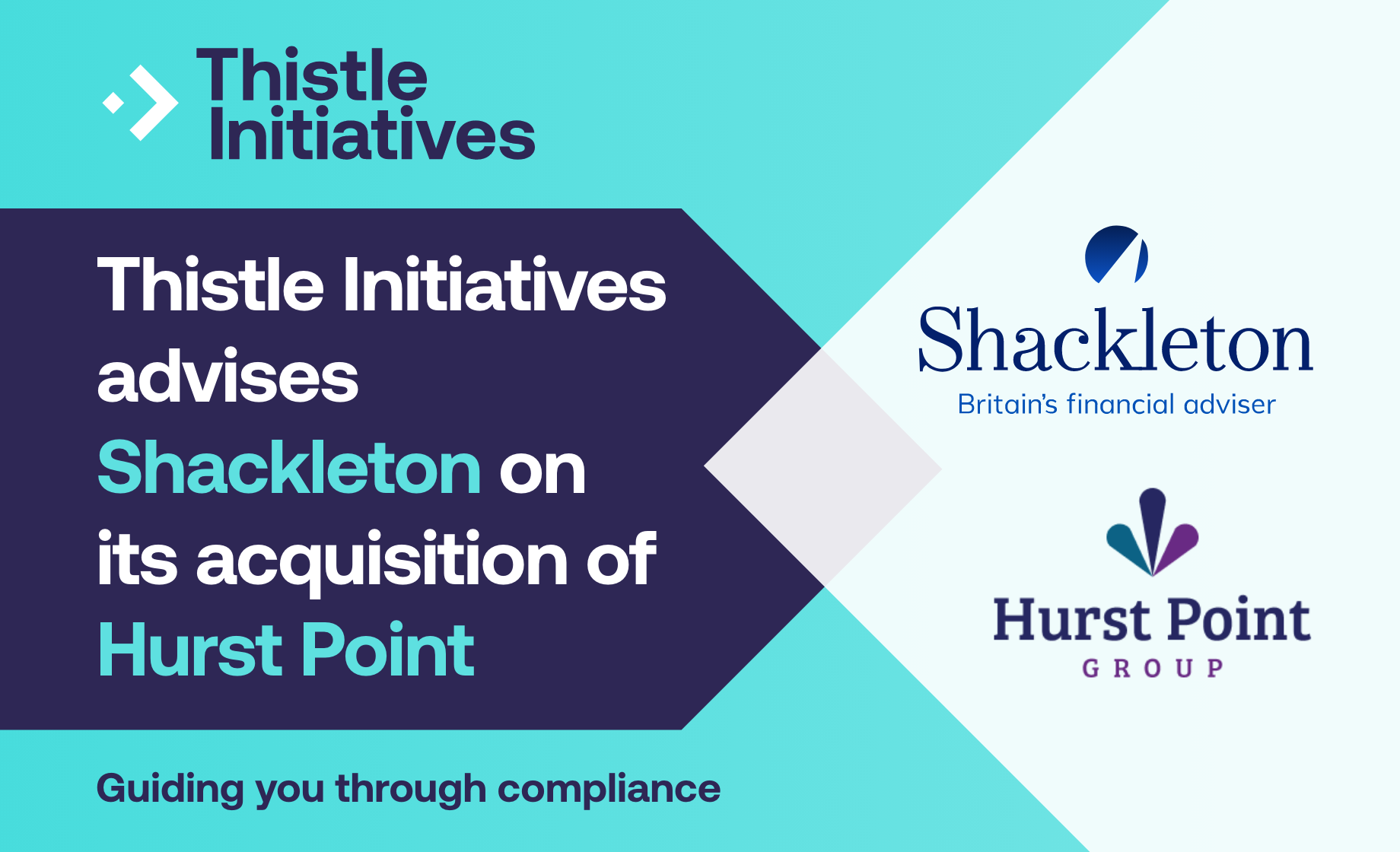 Thistle Initiatives advises&nbsp;Shackleton&nbsp;on its acquisition&nbsp;of Hurst&nbsp;Point
